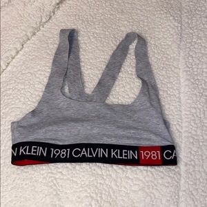 Calvin Klein sports bra